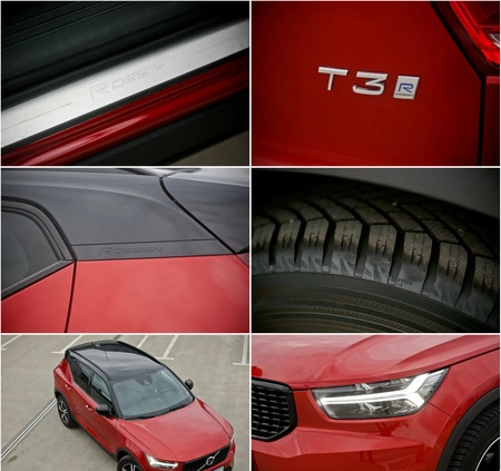 Volvo XC 40 cena 111900 przebieg: 124636, rok produkcji 2019 z Halinów małe 781